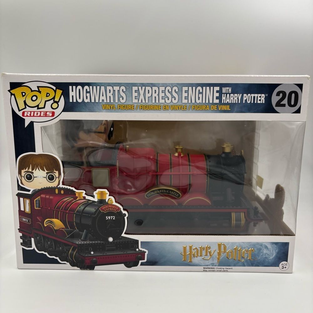 NIB Funko Pop! Rides‎ Hogwarts Express Engine with Harry Potter #20